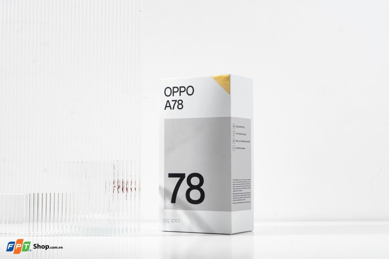 Trên tay OPPO A78: Sạc nhanh 67W, bộ nhớ “khủng” 256GB, thiết kế đẹp, giá “mềm”