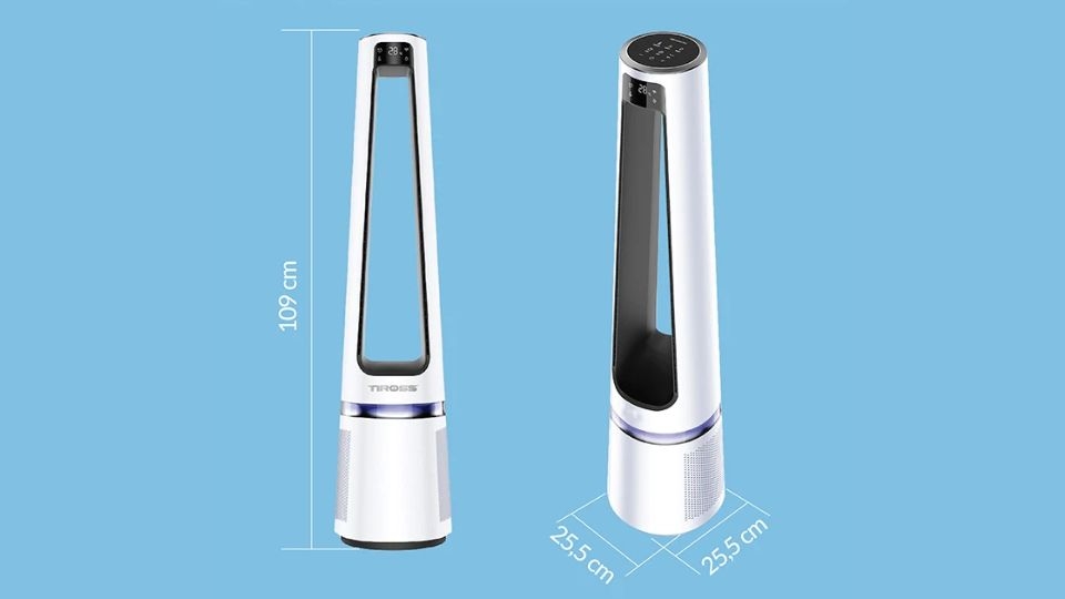 Thiết kế quạt tháp Tiross TS-9176