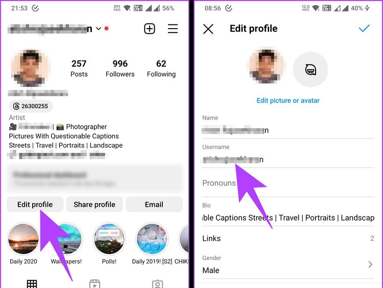 Mách bạn cách hợp nhất hai tài khoản Instagram (3)