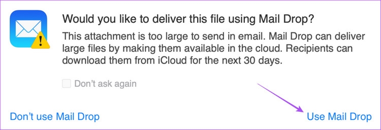 Gửi file dung lượng lớn trên iPhone, iPad và Mac bằng Mail Drop (11)