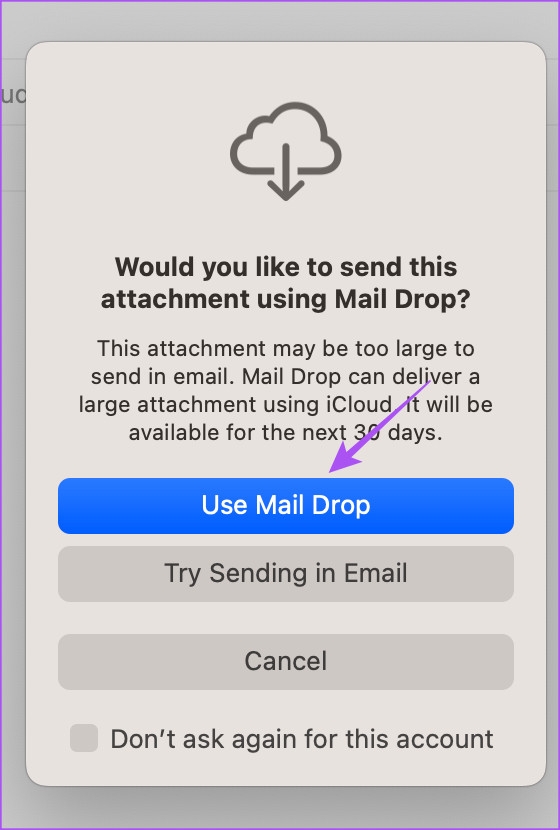 Gửi file dung lượng lớn trên iPhone, iPad và Mac bằng Mail Drop (3)