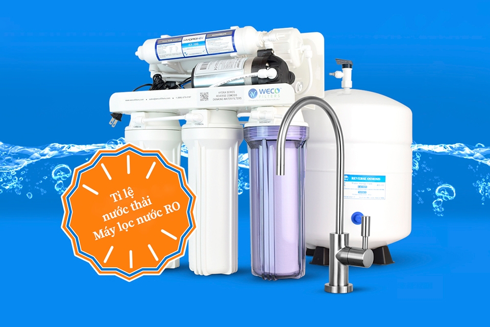 Tỉ lệ nước thải của máy lọc nước RO thường là 6:4