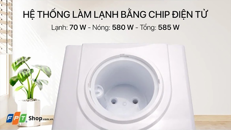 Đánh giá cây nước nóng lạnh Sunhouse SHD9602 (Ảnh 3)