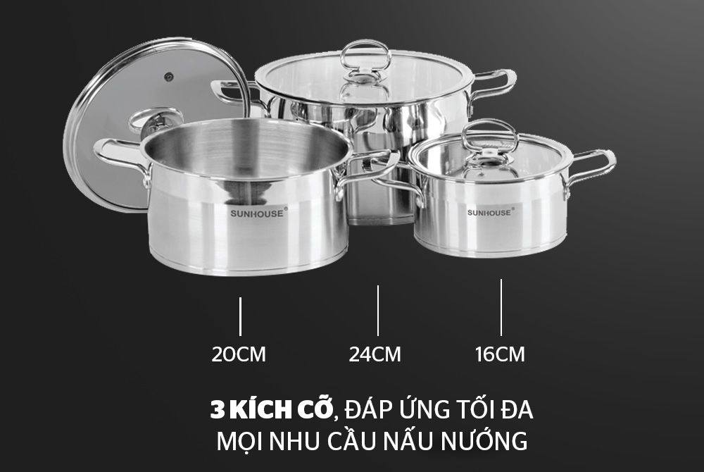 Top 3 bộ nồi tốt nhất hiện nay