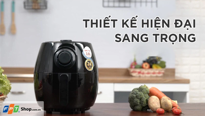 Nồi chiên không dầu Mishio 3.8L MK-01