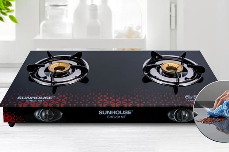 Bếp ga dương kính Sunhouse SHB201MT