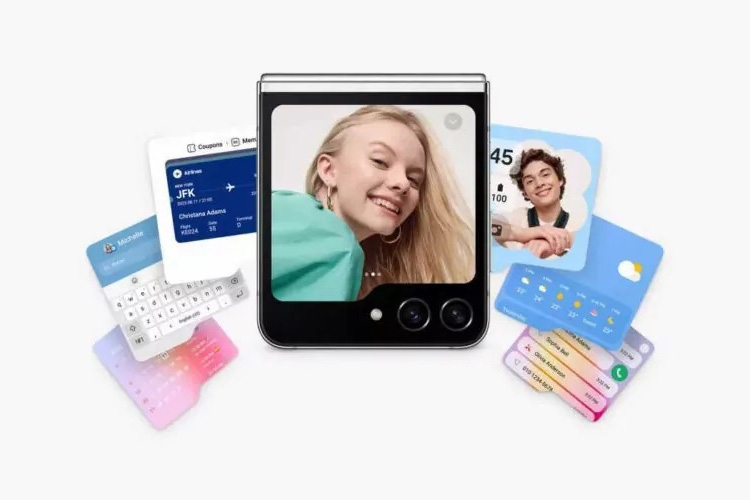 Màn hình phụ Galaxy Z Flip5 (ảnh 1)