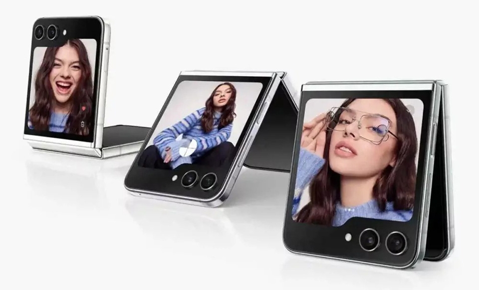 Màn hình phụ Galaxy Z Flip5 (ảnh 2)