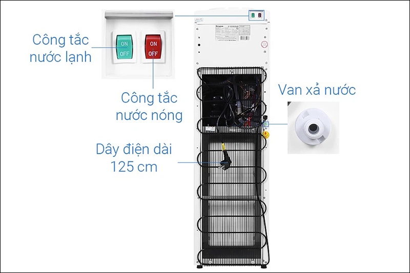 Cây nước nóng lạnh Kangaroo của nước nào (Hình 5)