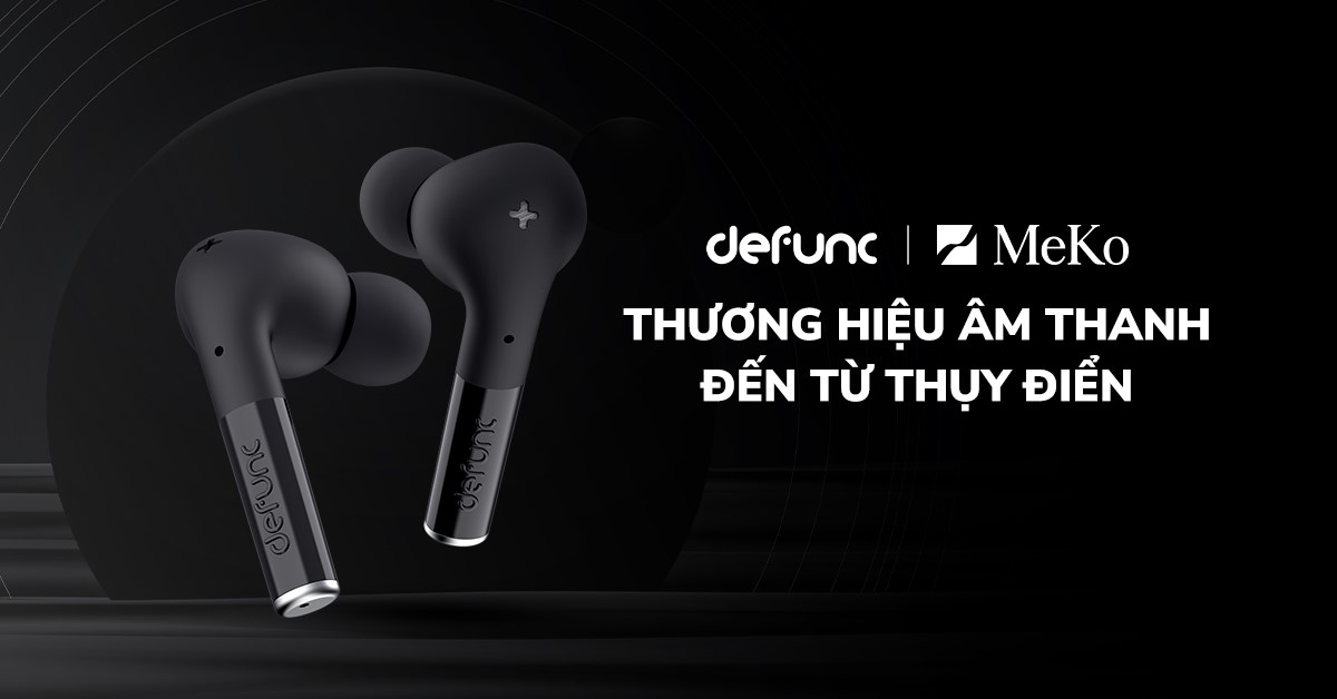 Defunc chính thức lên kệ tại Việt Nam, phân phối độc quyền MEKO