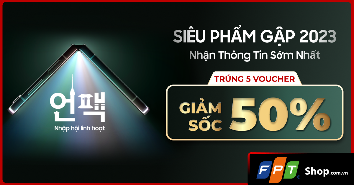 Săn giá sốc Samsung Galaxy Z Flip Mới giảm 50%