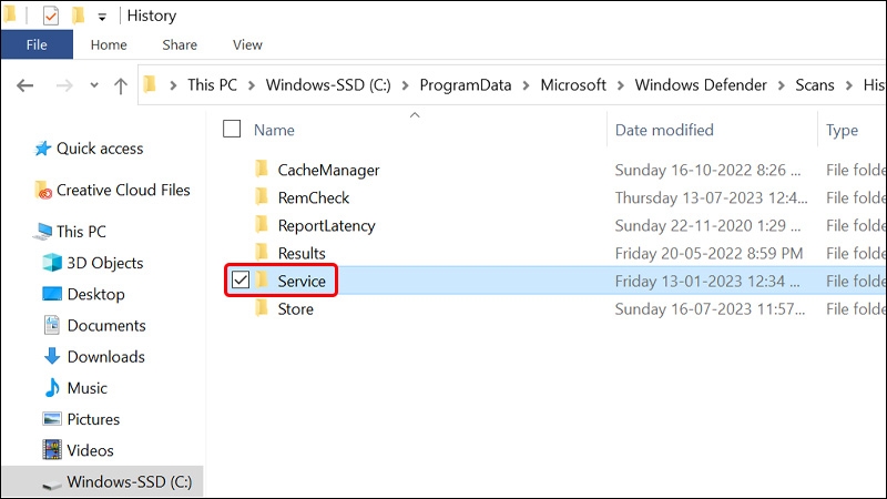 Cách xóa Protection History trong Windows (ảnh 10)