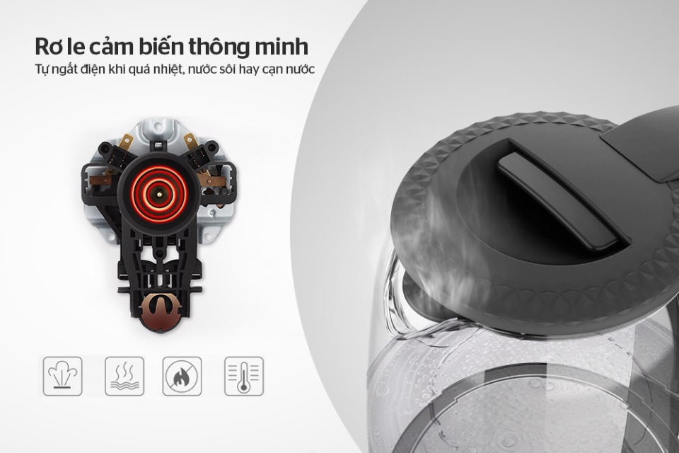 Bình đun siêu tốc bị hỏng: Những lỗi thường gặp và cách khắc phục chi tiết