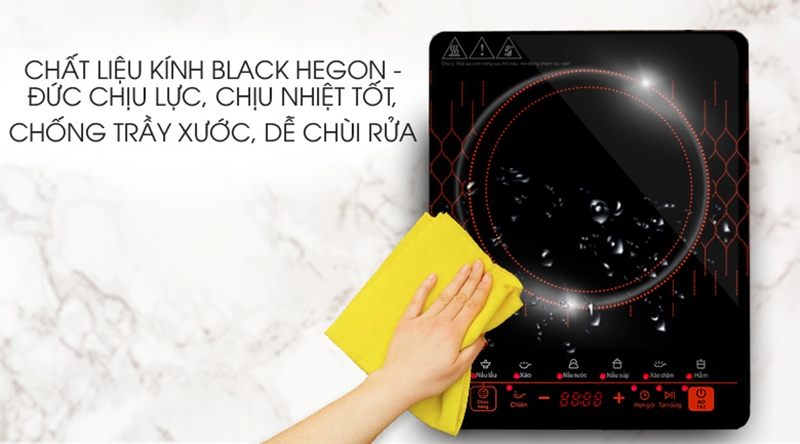 các chất liệu mặt bếp từ-ảnh 3