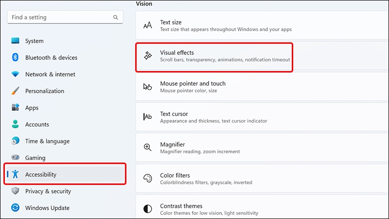 Cách tắt hiệu ứng hoạt hình Windows 11 (ảnh 2)
