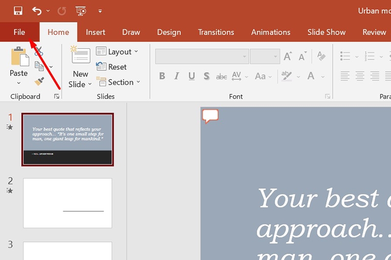 Cách nén file PowerPoint (Ảnh 1)