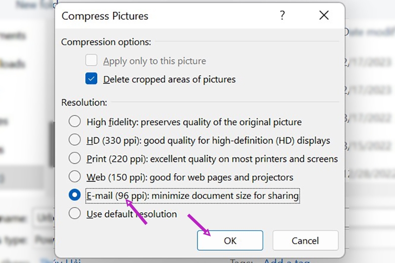 Cách nén file PowerPoint (Ảnh 6)