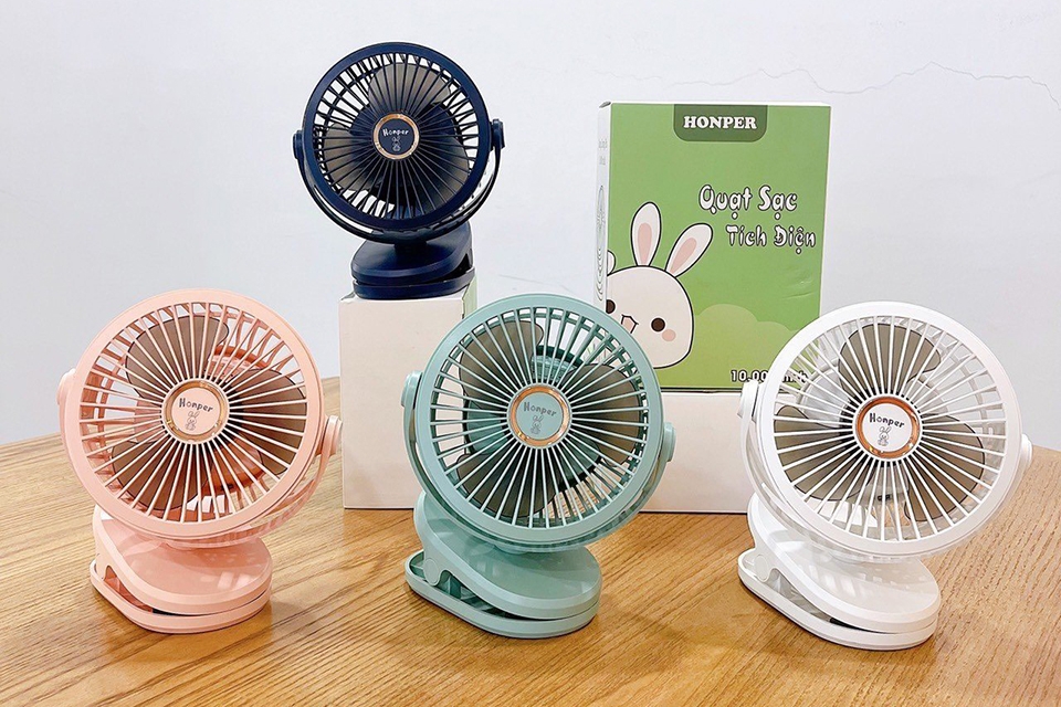 quạt tích điện hay quạt ắc quy - hình 2