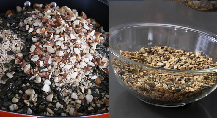 Hướng dẫn làm bánh Granola bar không cần lò nướng đơn giản, dễ thực hiện