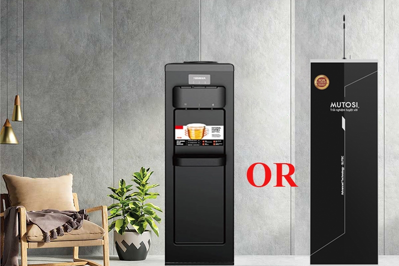 Nên mua cây nước nóng lạnh hay máy lọc nước nóng lạnh