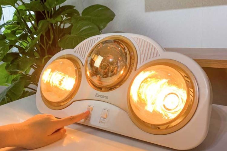 có nên dùng đèn sưởi nhà tắm không (ảnh 2)