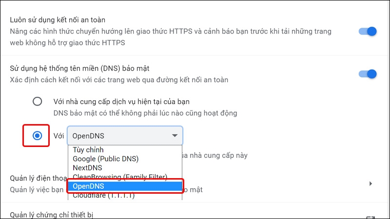 Cách sửa lỗi "This site can't provide a secure connection" trên trình duyệt Chrome (ảnh 6)