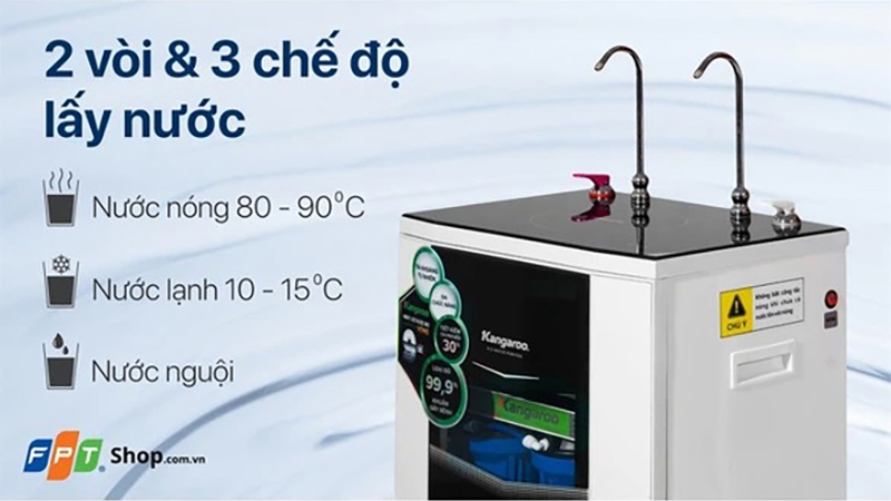 Máy lọc nước RO loại nào tốt: Kangaroo KG09A3