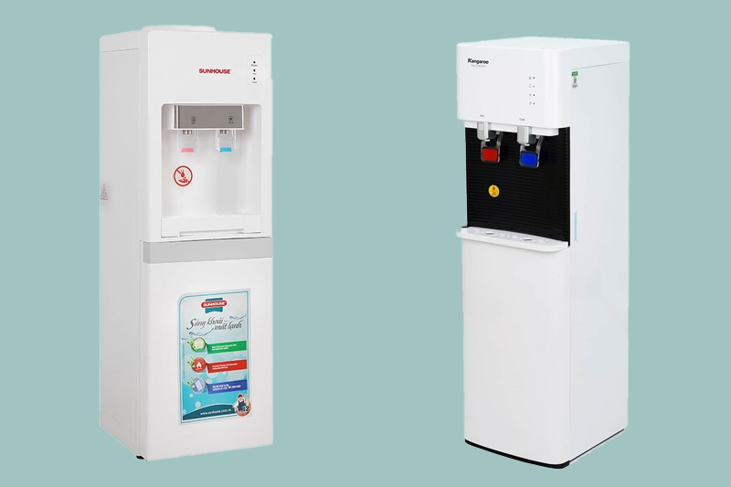 So sánh cây nước nóng lạnh Kangaroo và Sunhouse (Hình 2)