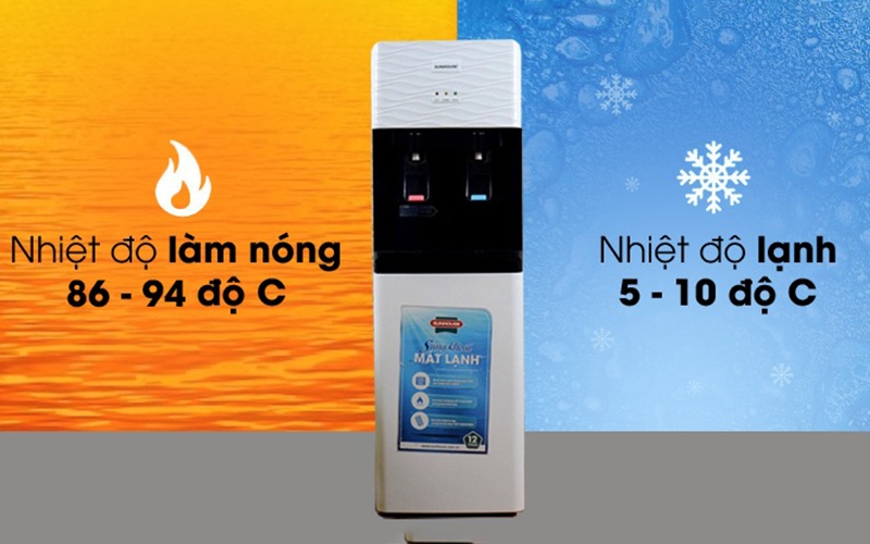 So sánh cây nước nóng lạnh Kangaroo và Sunhouse (Hình 4)