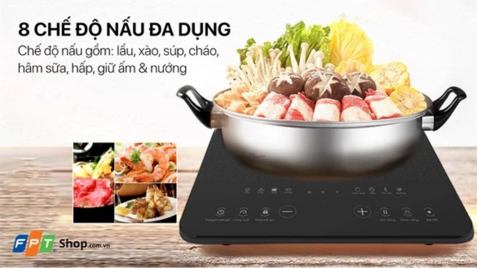 Chế độ nấu Sunhouse SHD6802