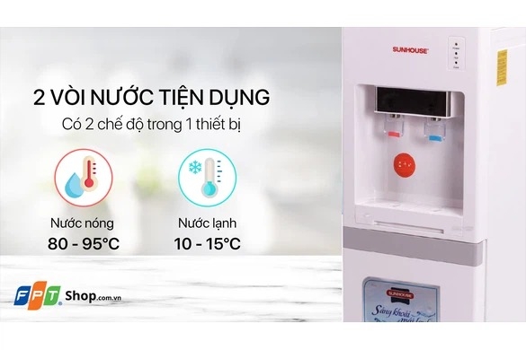 So sánh cây nước nóng lạnh sử dụng Block và Chip từ (Hình 3)