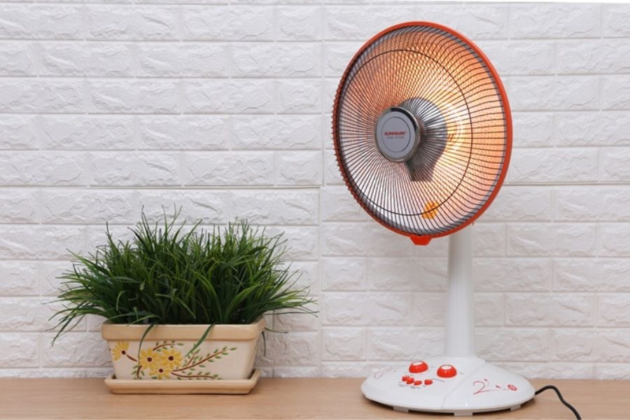 Nên bảo trì quạt sưởi định kỳ để tránh xảy ra hư hỏng