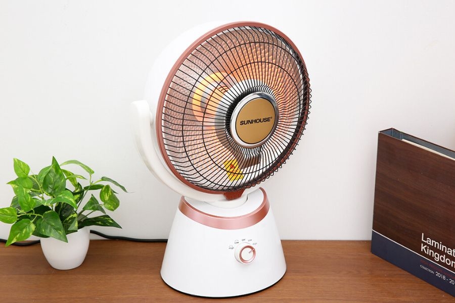 Quạt sưởi bị hỏng bộ phận sinh nhiệt sẽ không hoạt động