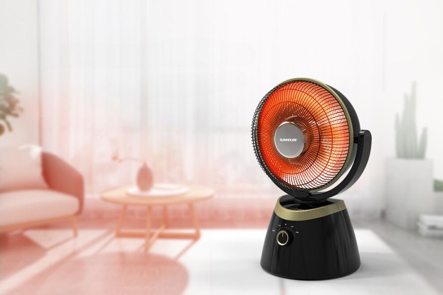 Quạt sưởi hoạt động quá công suất cũng dễ bị hư hỏng