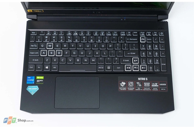 Laptop chơi game có đèn bàn phím (Hình 3)