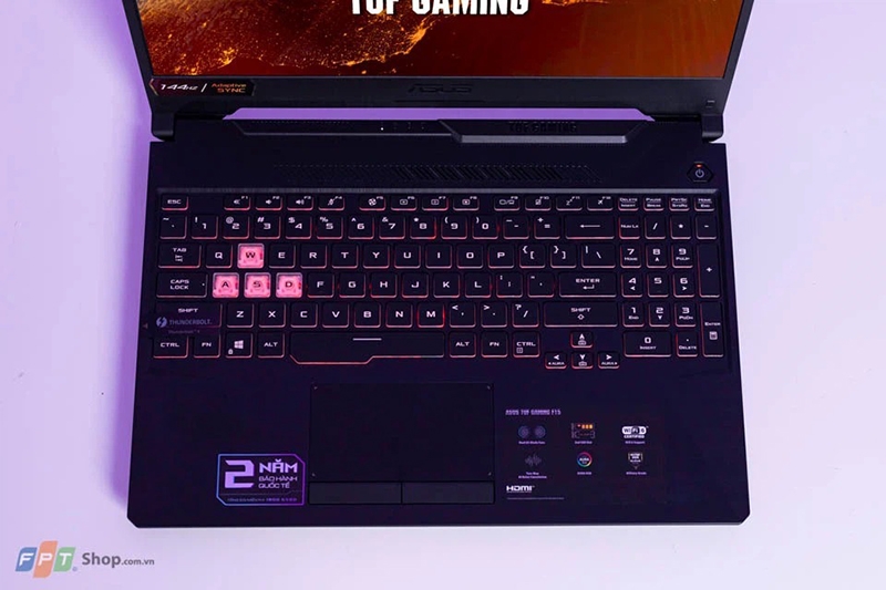 Laptop chơi game có đèn bàn phím (Hình 5)