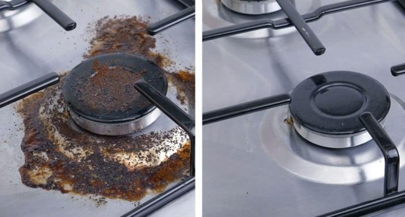 Cách chữa bếp ga bị muội đen (Ảnh 1)