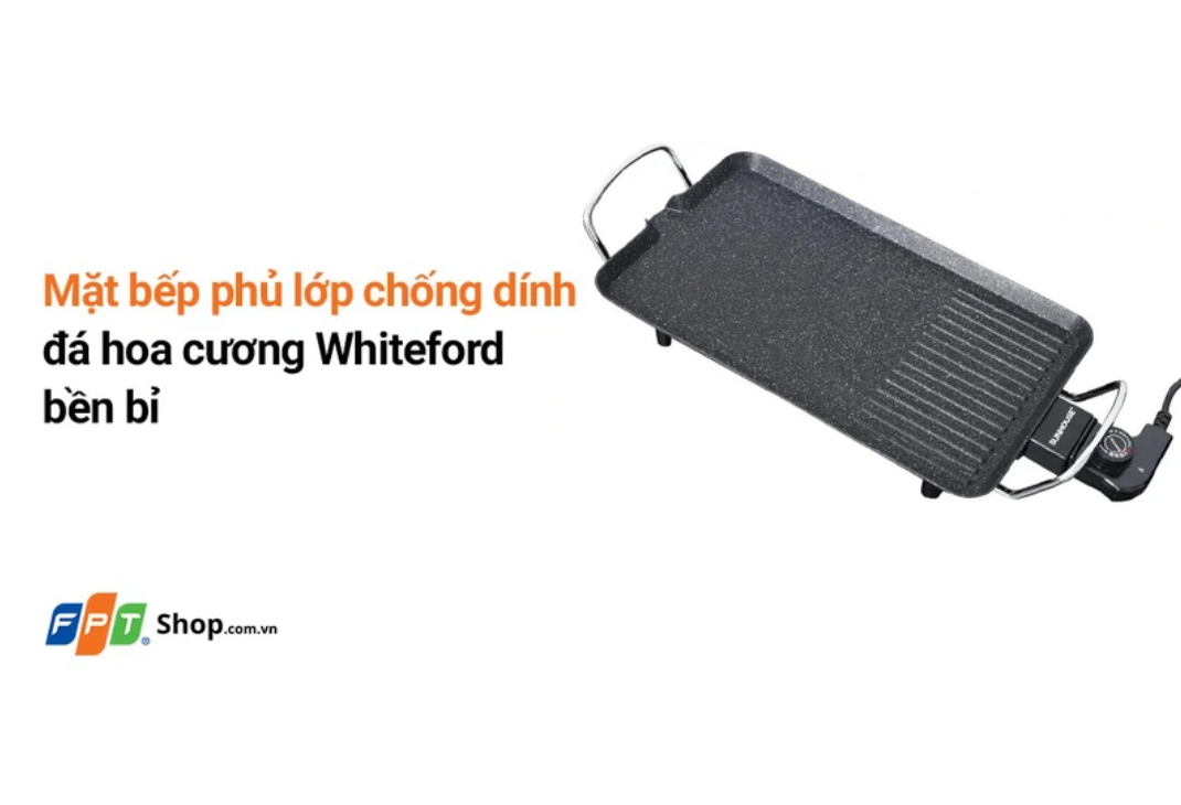 Review bếp nướng điện Sunhouse SHD4607 tiện lợi cho mọi gia đình
