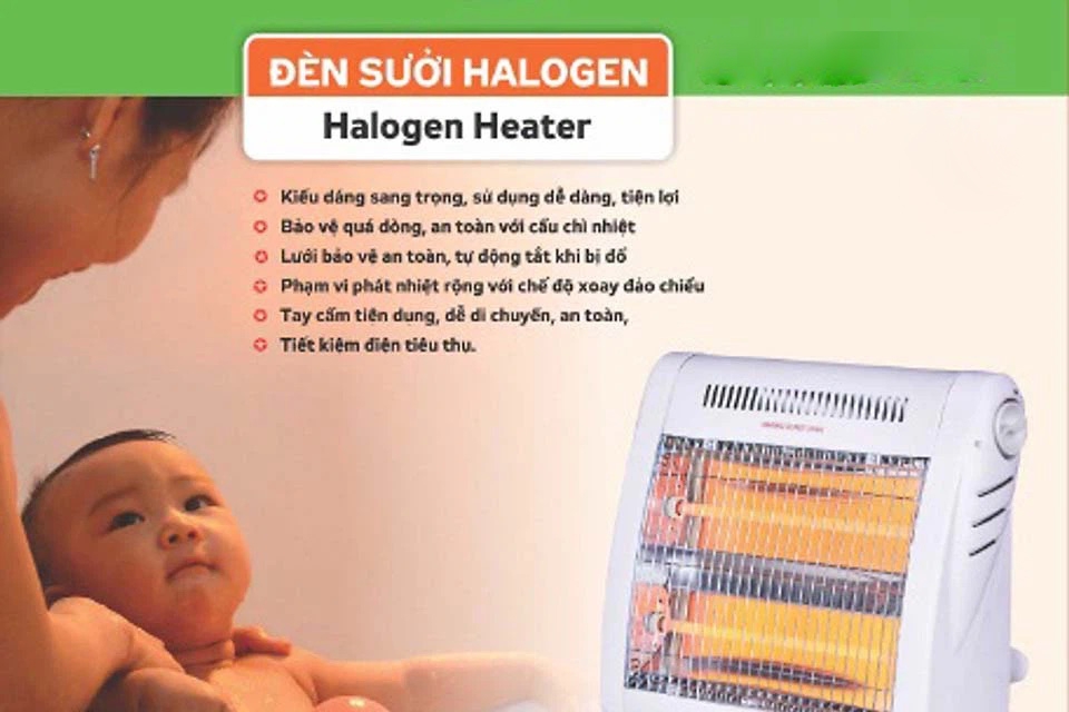 đèn sưởi cho bé - hình 4