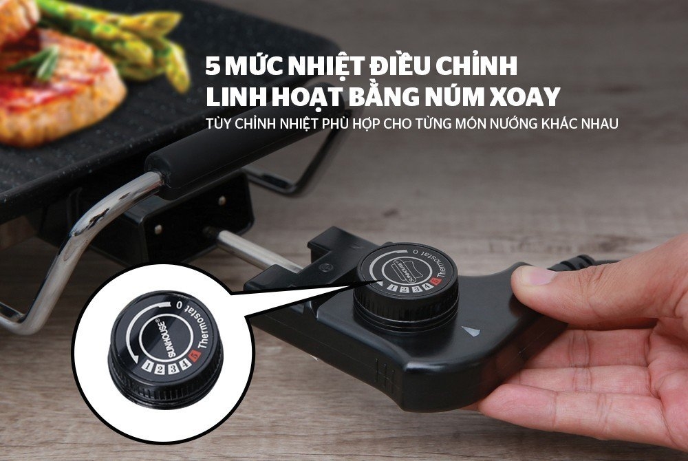 Review bếp nướng điện Sunhouse SHD4600 có gì nổi bật