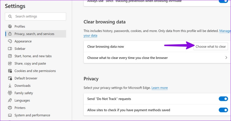 Làm gì khi không thể cuộn trong Microsoft Edge (13)