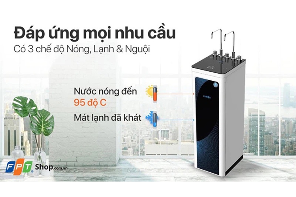 máy lọc nước cao cấp: Karofi 10 lõi KAD-D52