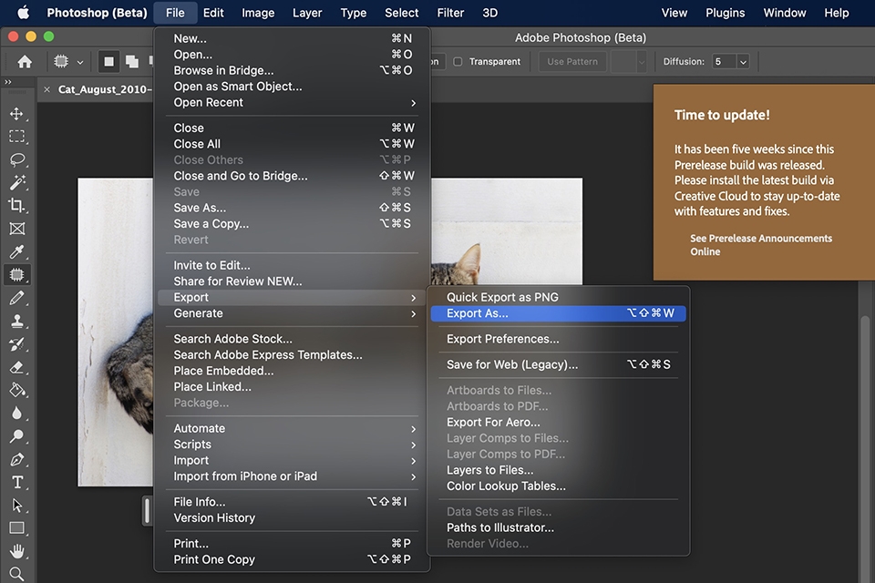 xuất ảnh trong photoshop - hình 2