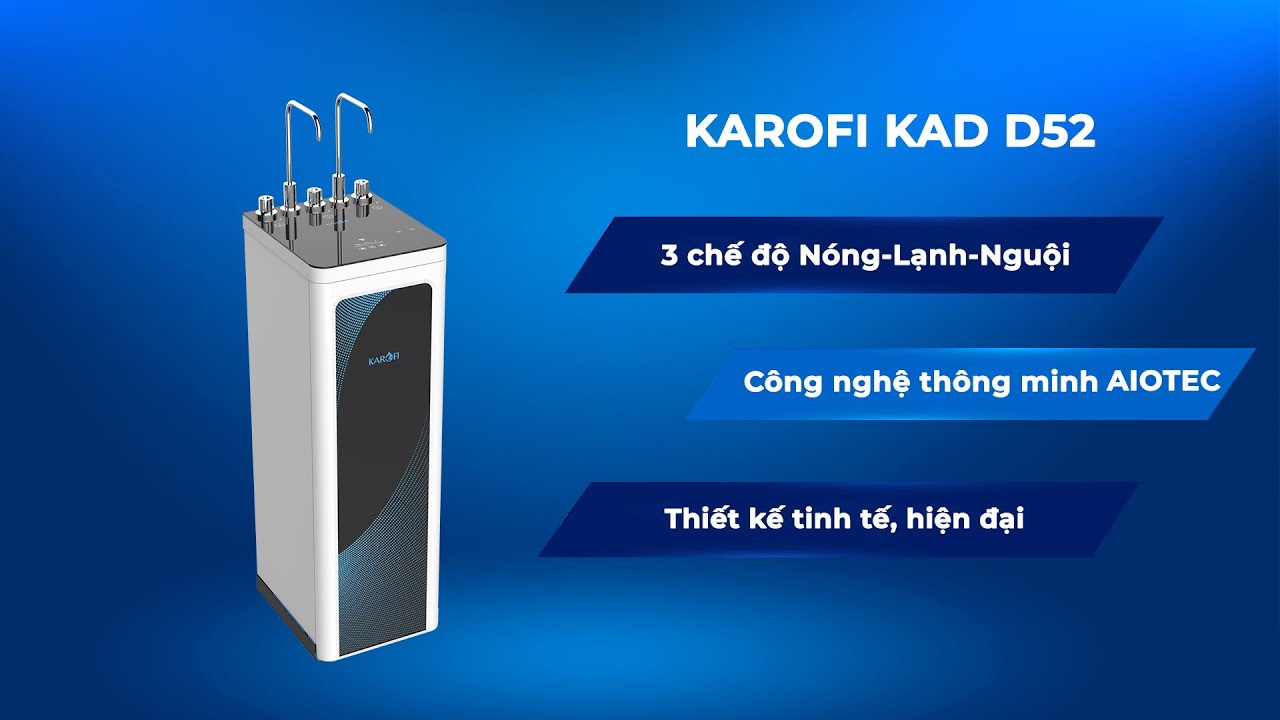 Máy lọc nước Karofi công suất lớn: Karofi KAD-D52