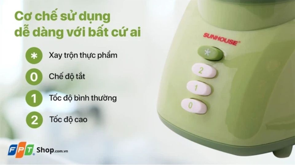 Cách sử dụng Sunhouse SHD5112