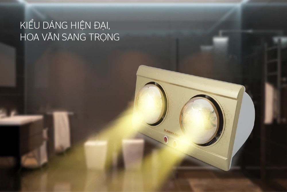 các loại đèn sưởi nhà tắm - hình 2