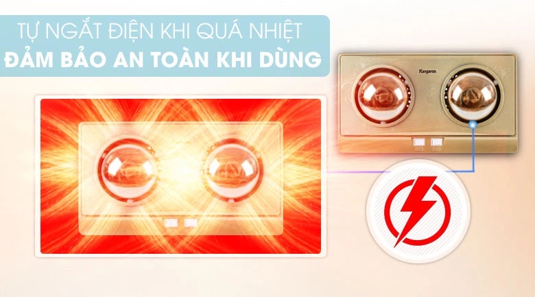 Cách chọn đèn sưởi nhà tắm dựa trên công suất