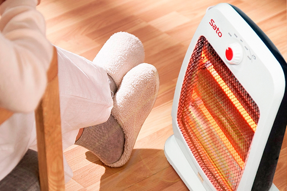 quạt sưởi đèn halogen - hình 2