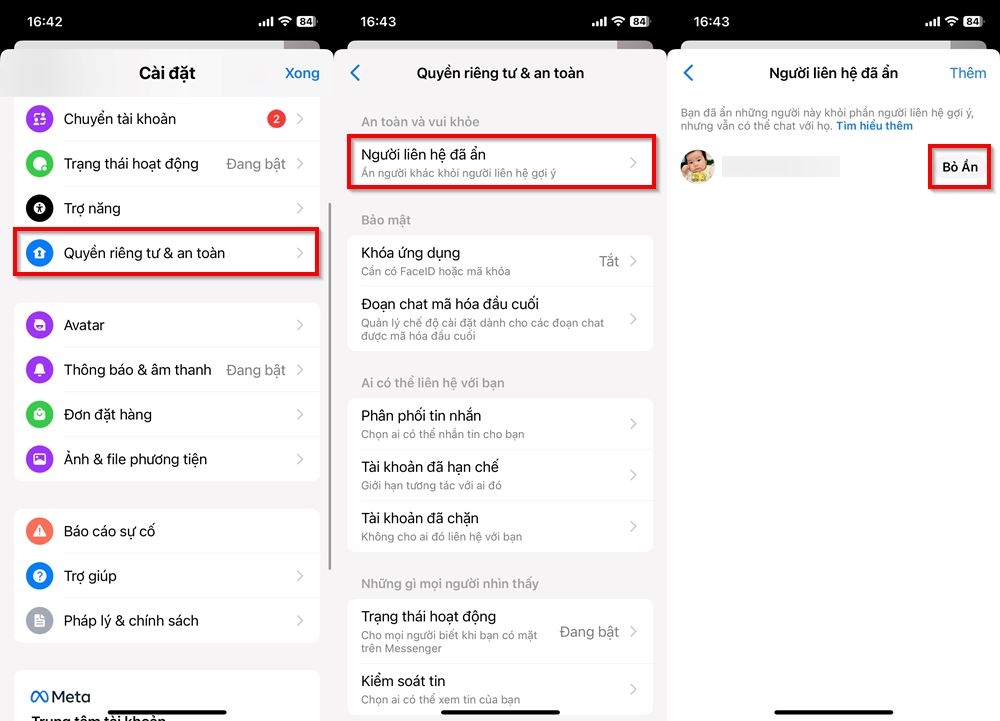 Cách ẩn tài khoản đang hoạt động trên Messenger 3