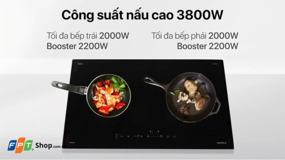 Công suất bếp điện từ Hafele HC-I2712A